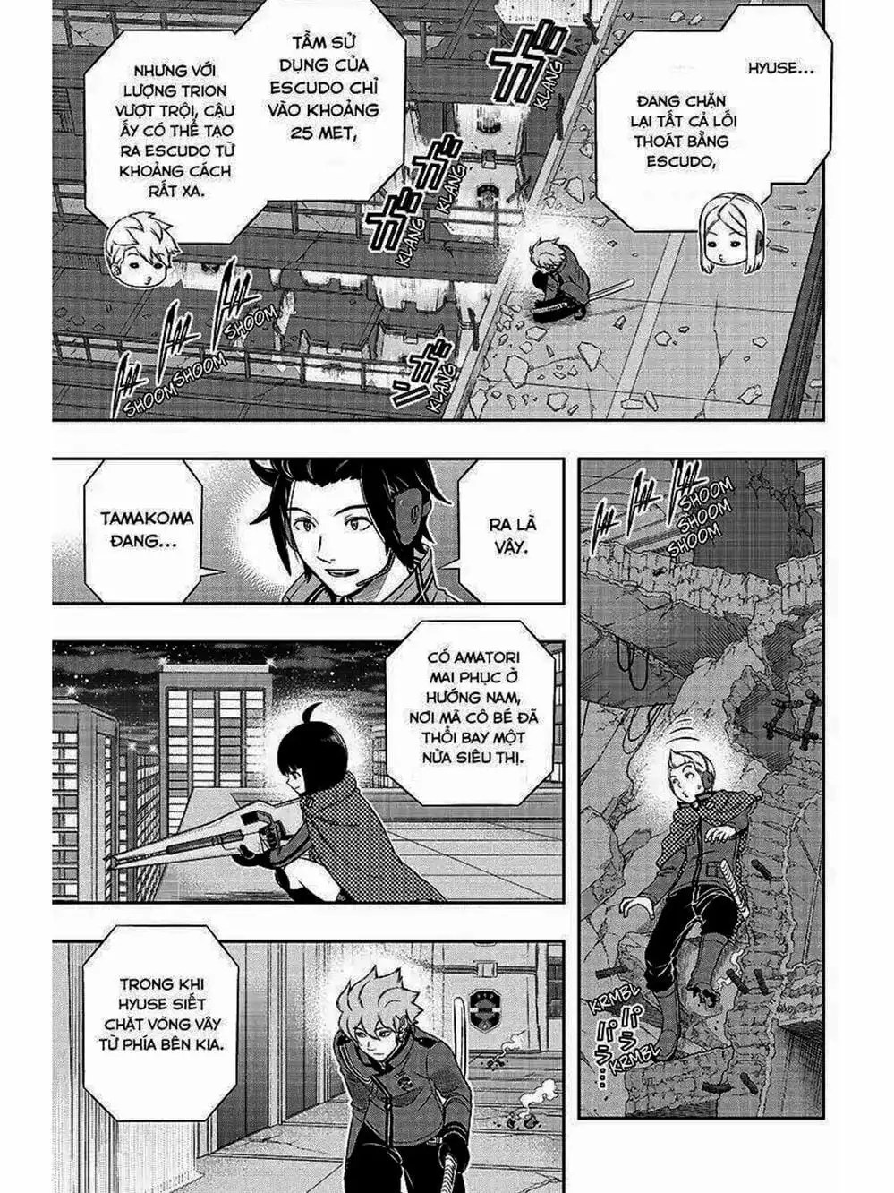 Truyện Tranh Kỷ Nguyên Trigger - World Trigger trang 7