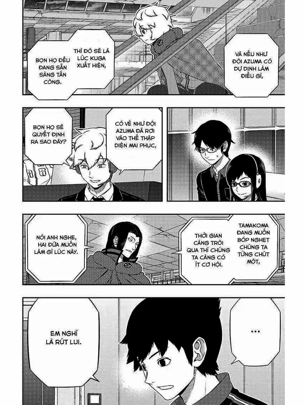 Truyện Tranh Kỷ Nguyên Trigger - World Trigger trang 7