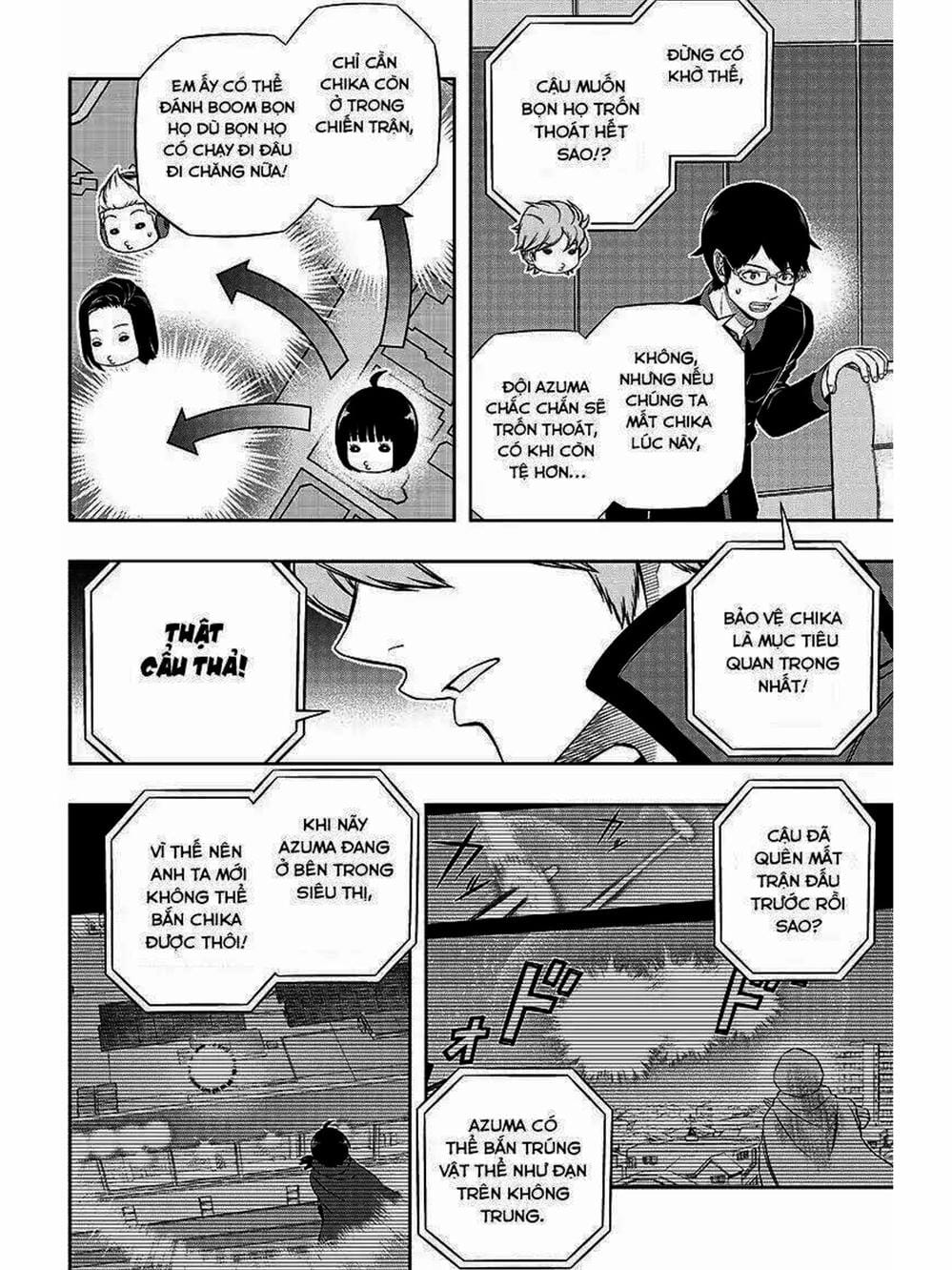 Truyện Tranh Kỷ Nguyên Trigger - World Trigger trang 7