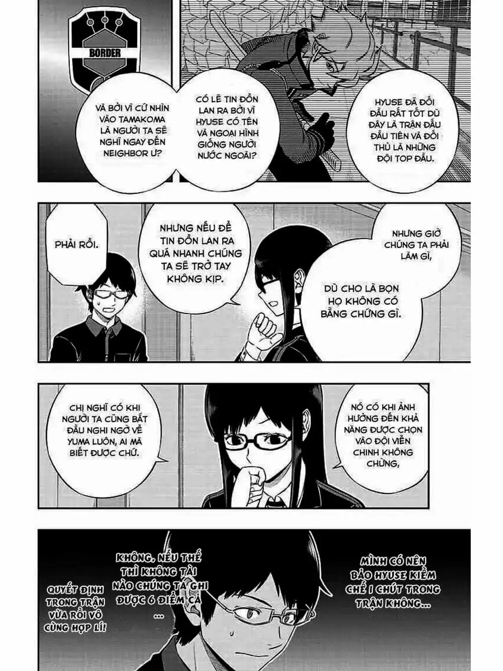 Truyện Tranh Kỷ Nguyên Trigger - World Trigger trang 7