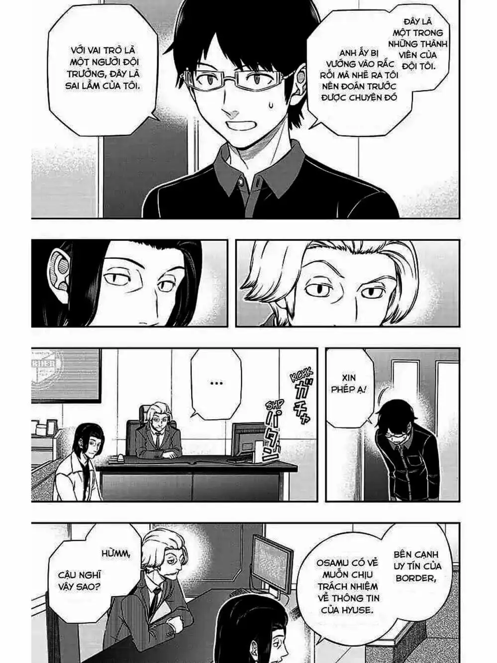 Truyện Tranh Kỷ Nguyên Trigger - World Trigger trang 7