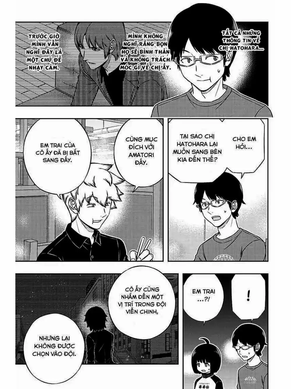 Truyện Tranh Kỷ Nguyên Trigger - World Trigger trang 7