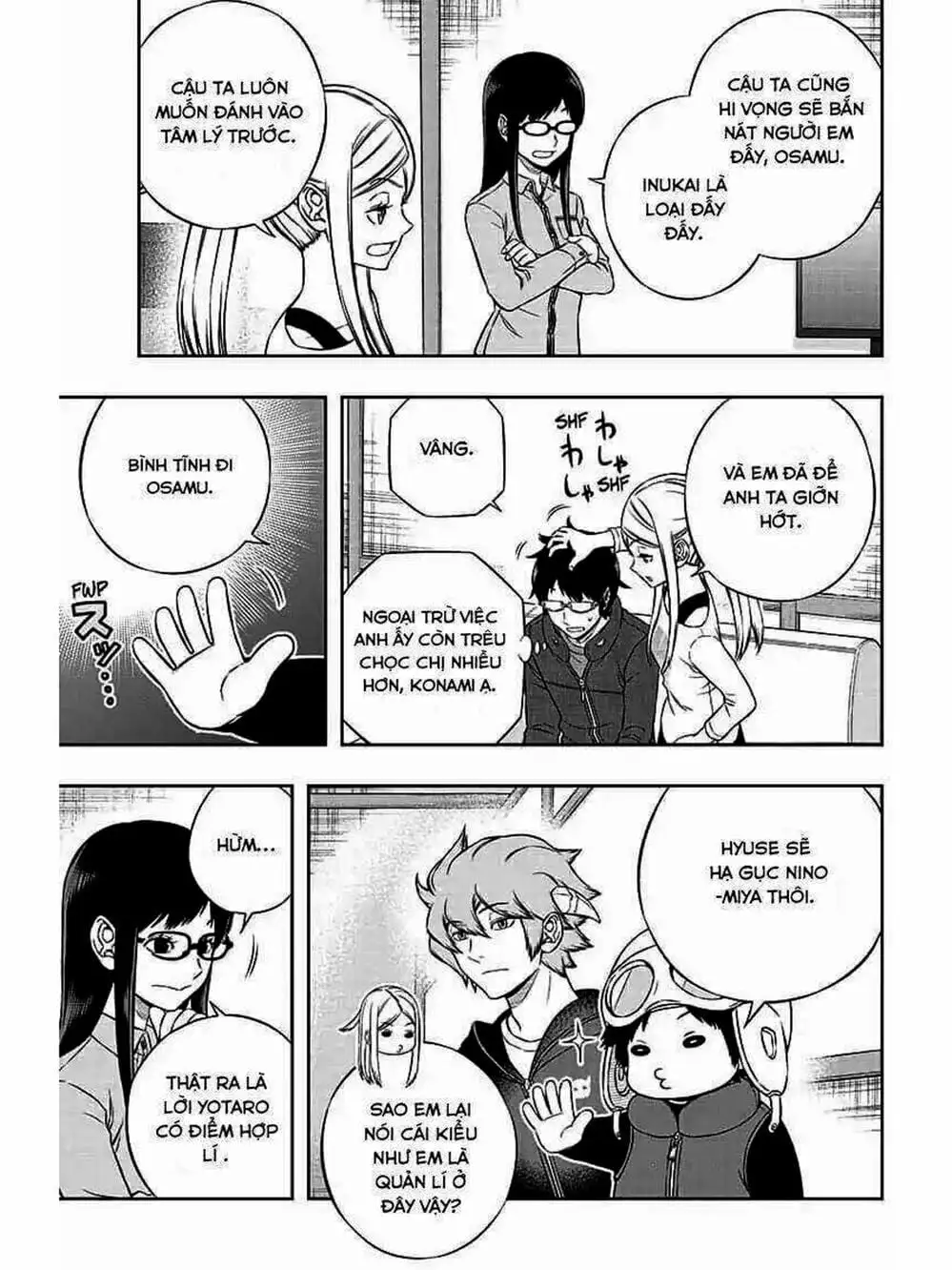 Truyện Tranh Kỷ Nguyên Trigger - World Trigger trang 7