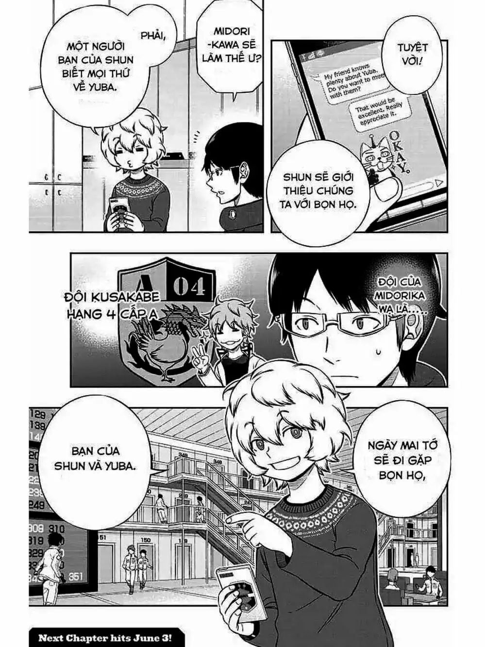 Truyện Tranh Kỷ Nguyên Trigger - World Trigger trang 7