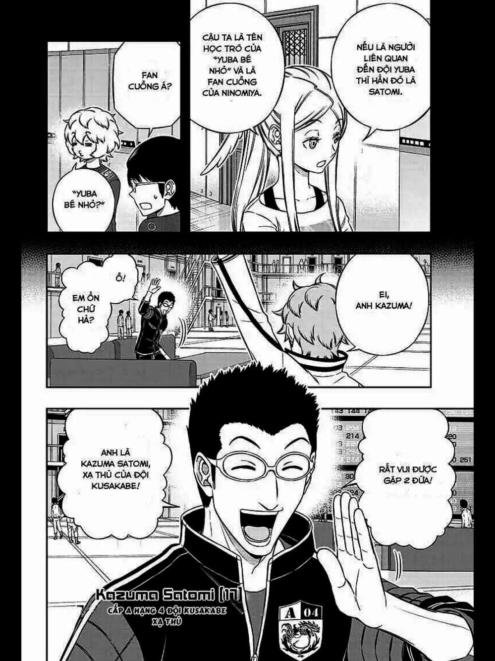 Truyện Tranh Kỷ Nguyên Trigger - World Trigger trang 7