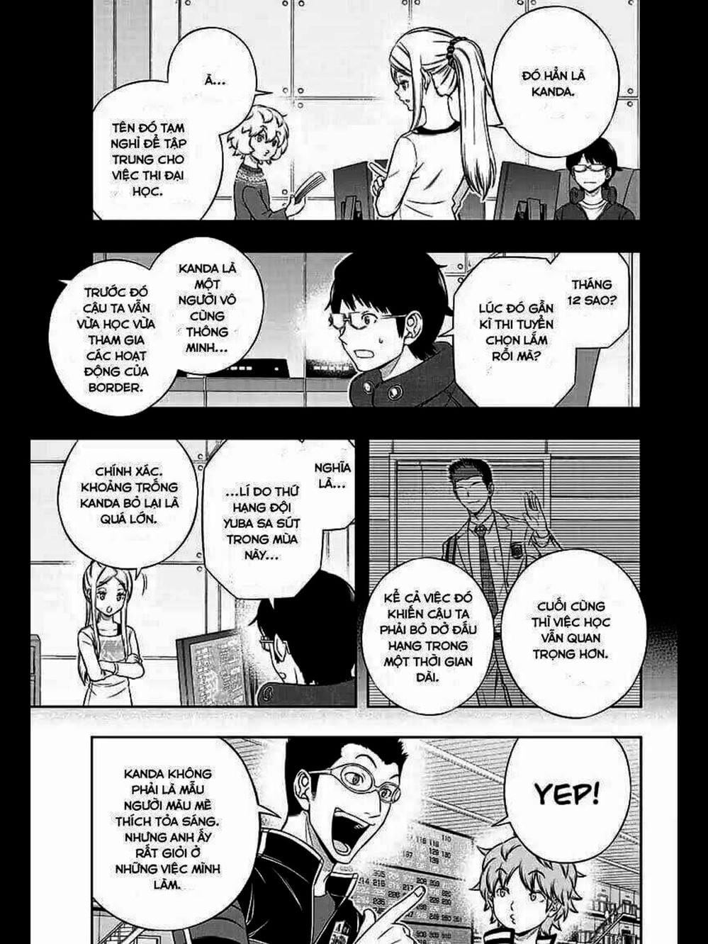 Truyện Tranh Kỷ Nguyên Trigger - World Trigger trang 7