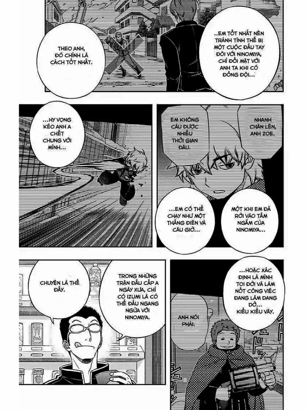 Truyện Tranh Kỷ Nguyên Trigger - World Trigger trang 7