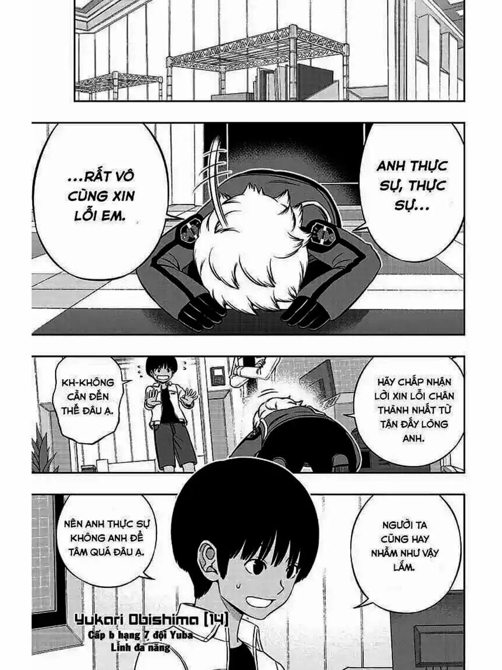 Truyện Tranh Kỷ Nguyên Trigger - World Trigger trang 7