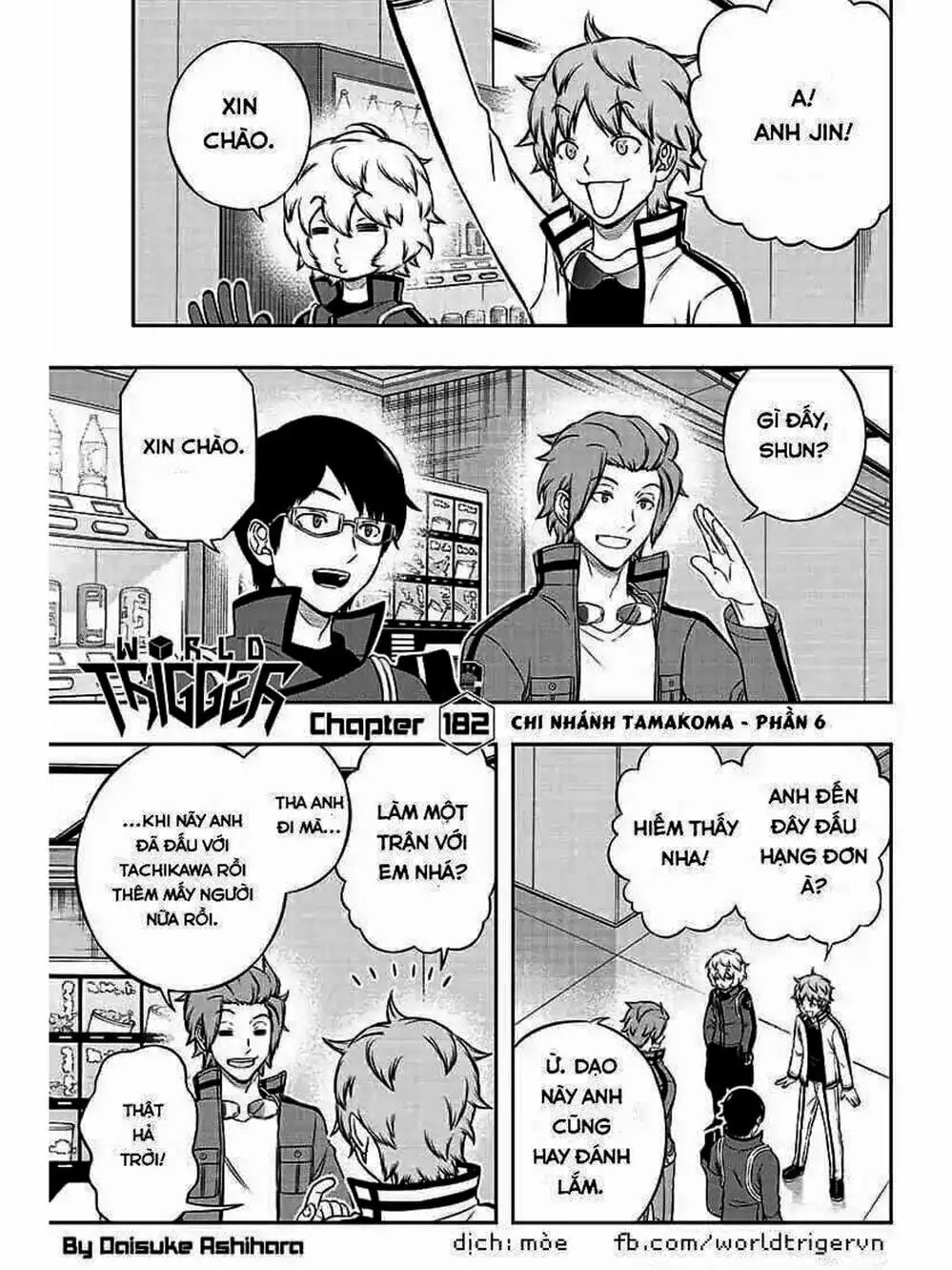 Truyện Tranh Kỷ Nguyên Trigger - World Trigger trang 7