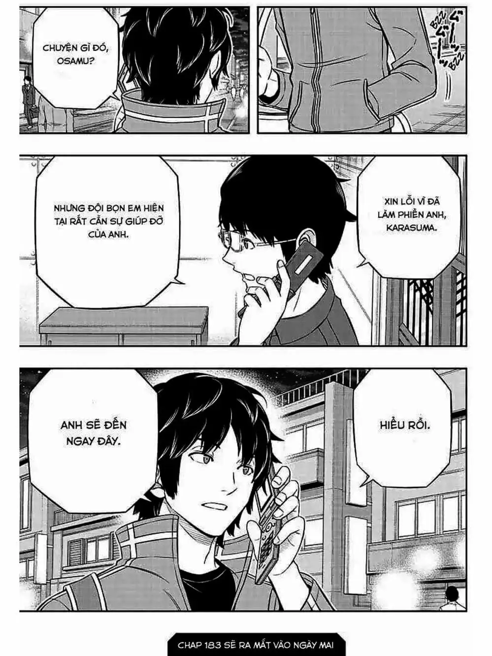 Truyện Tranh Kỷ Nguyên Trigger - World Trigger trang 7