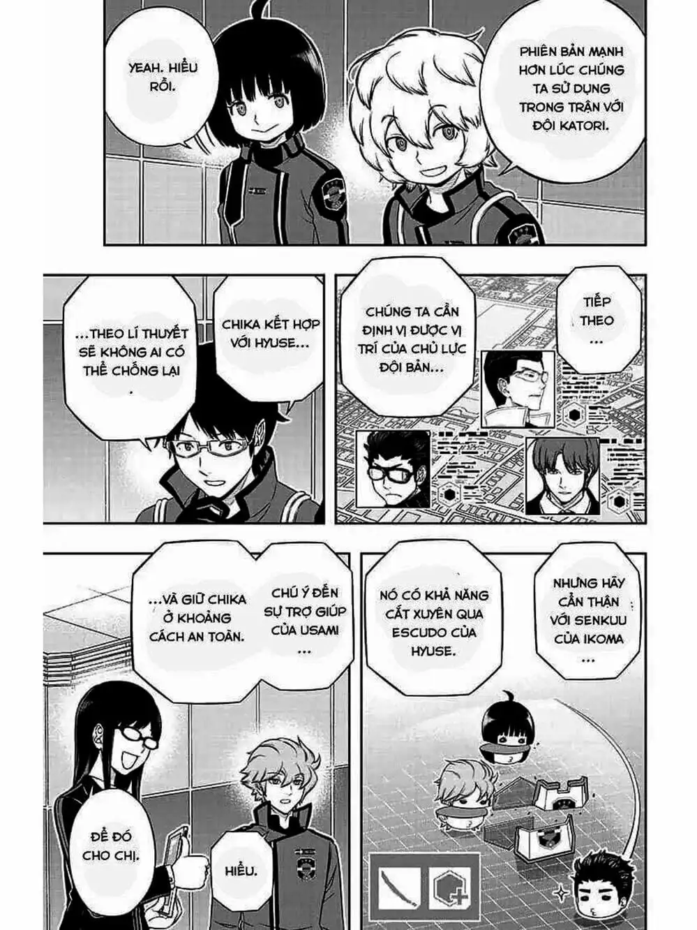 Truyện Tranh Kỷ Nguyên Trigger - World Trigger trang 7