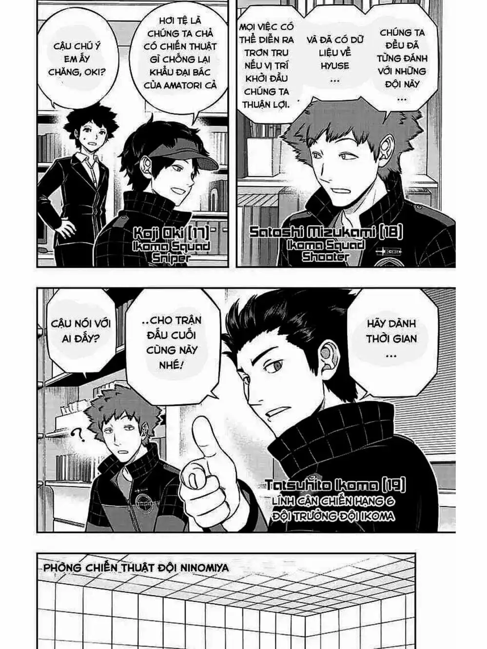 Truyện Tranh Kỷ Nguyên Trigger - World Trigger trang 7