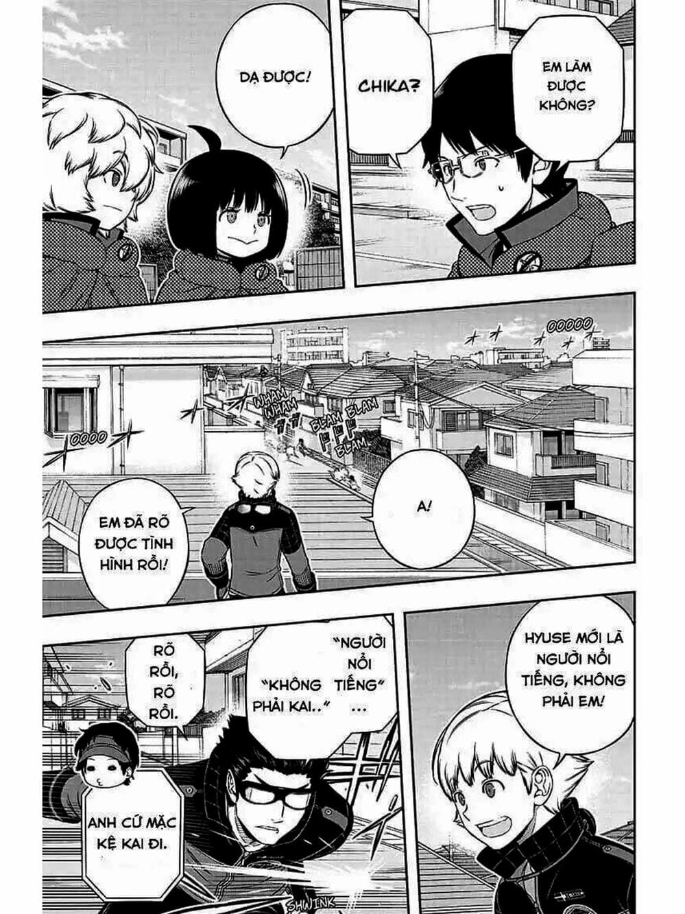 Truyện Tranh Kỷ Nguyên Trigger - World Trigger trang 7