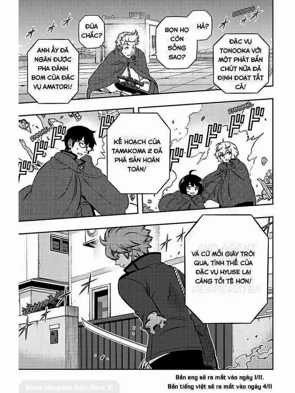 Truyện Tranh Kỷ Nguyên Trigger - World Trigger trang 7