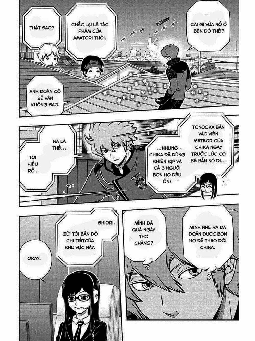 Truyện Tranh Kỷ Nguyên Trigger - World Trigger trang 7