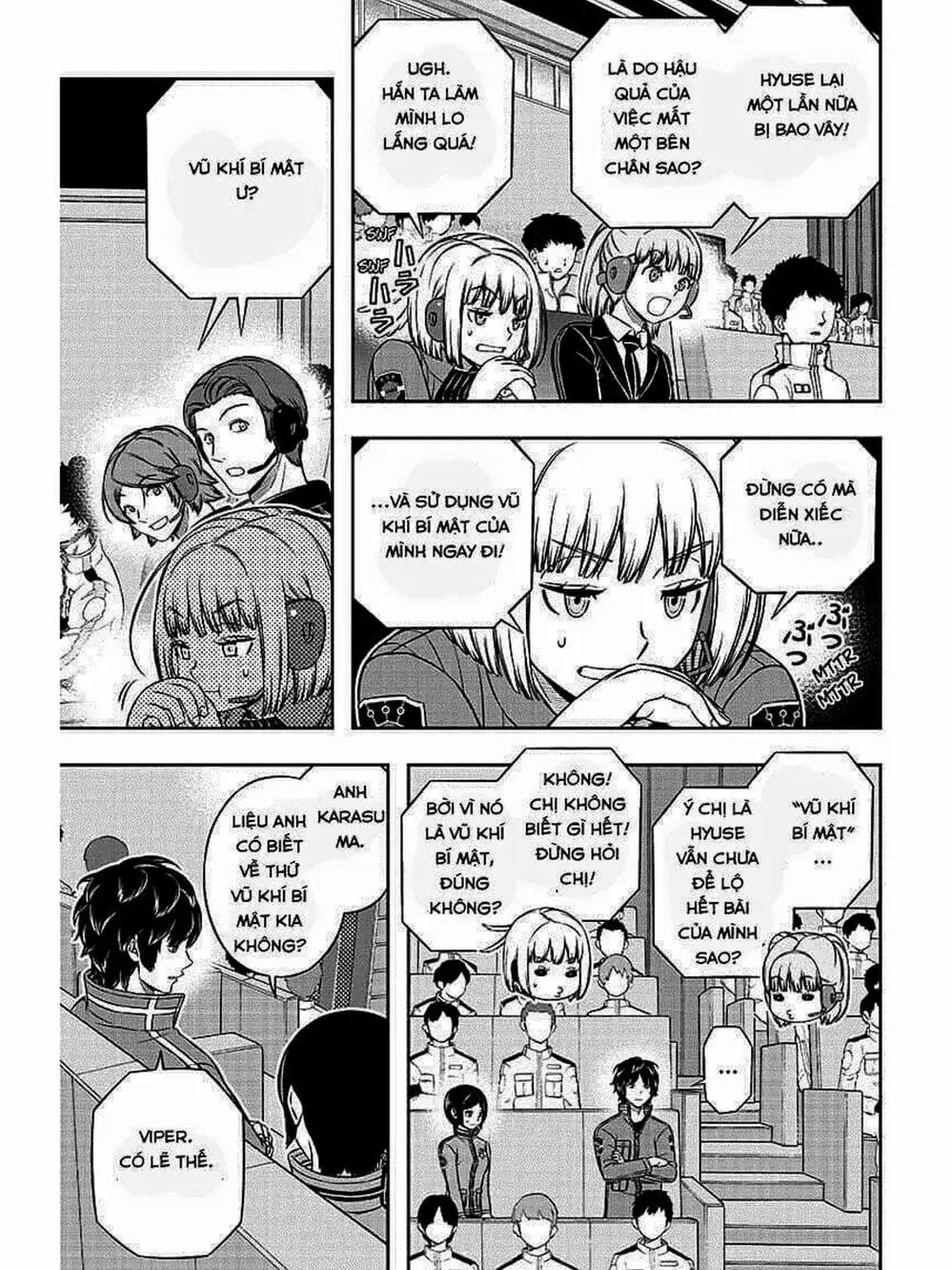 Truyện Tranh Kỷ Nguyên Trigger - World Trigger trang 7