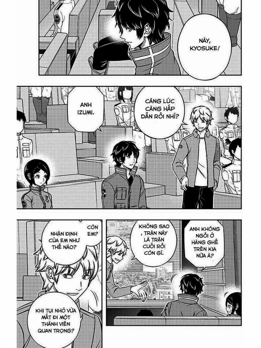 Truyện Tranh Kỷ Nguyên Trigger - World Trigger trang 7