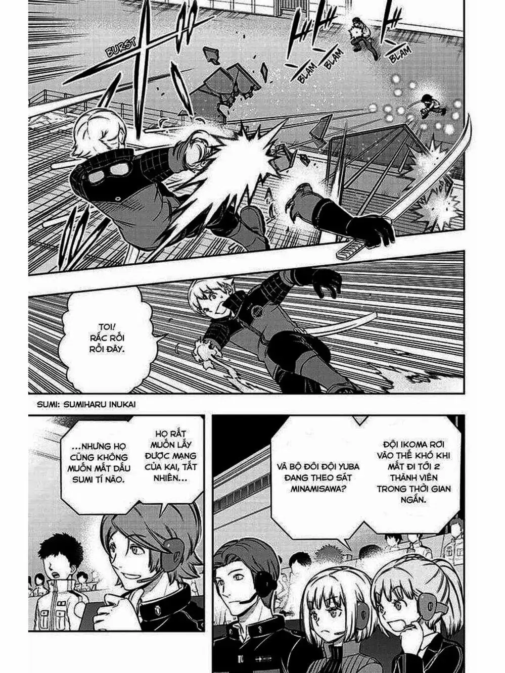 Truyện Tranh Kỷ Nguyên Trigger - World Trigger trang 7