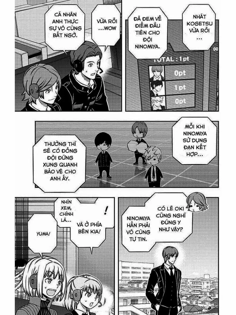 Truyện Tranh Kỷ Nguyên Trigger - World Trigger trang 7