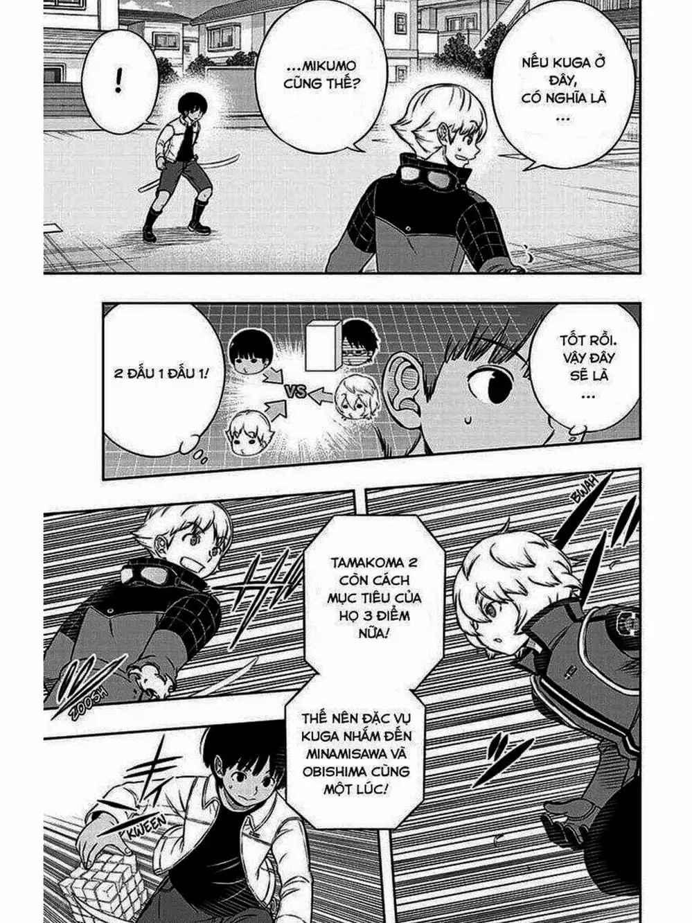 Truyện Tranh Kỷ Nguyên Trigger - World Trigger trang 7