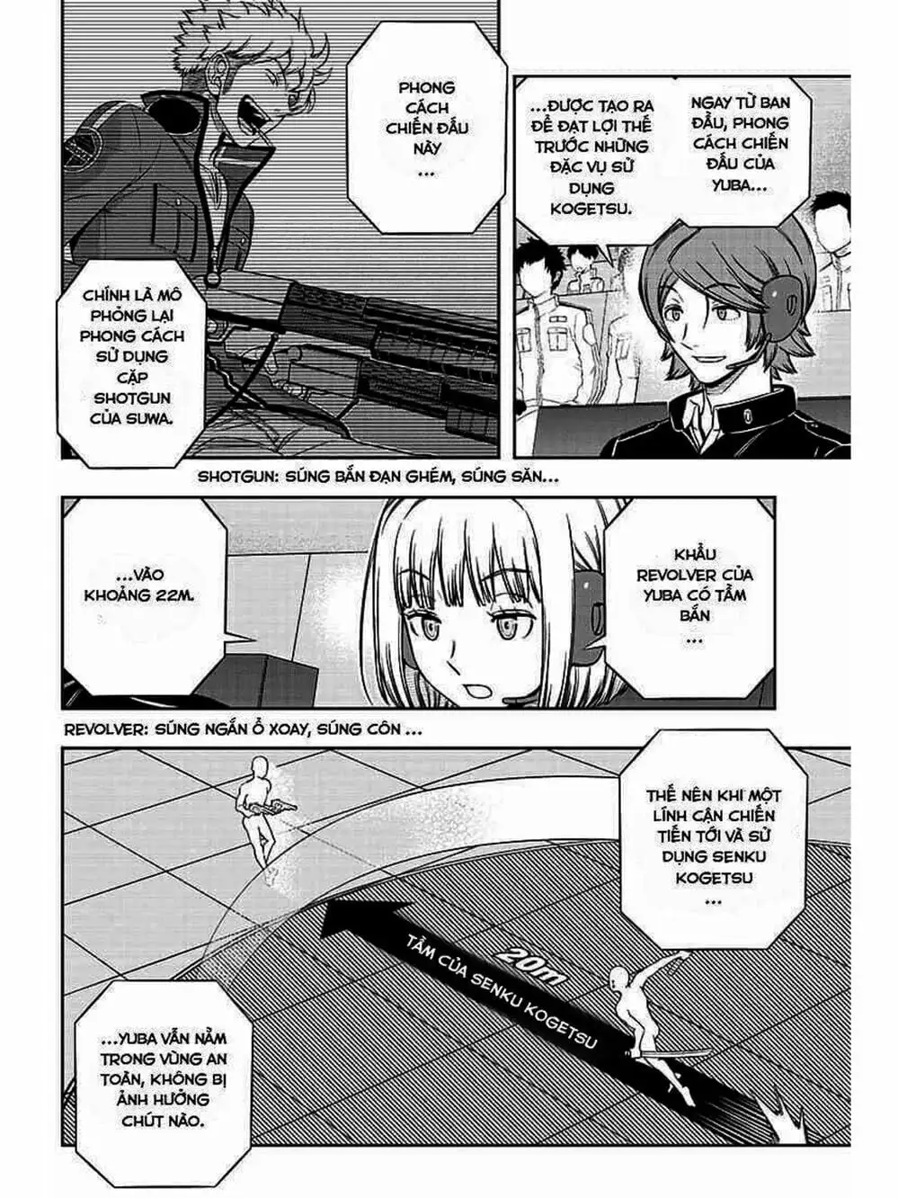 Truyện Tranh Kỷ Nguyên Trigger - World Trigger trang 7