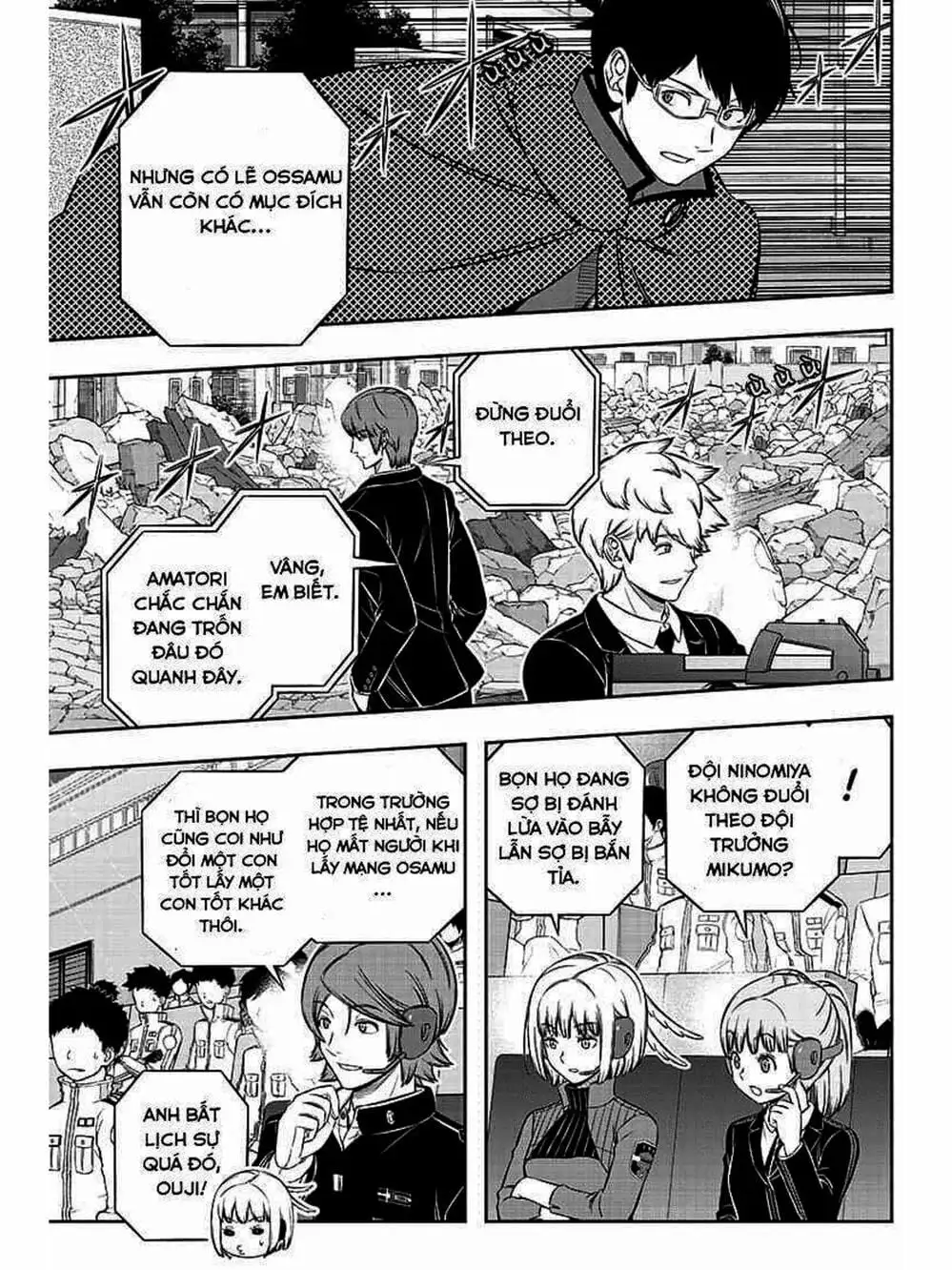 Truyện Tranh Kỷ Nguyên Trigger - World Trigger trang 7