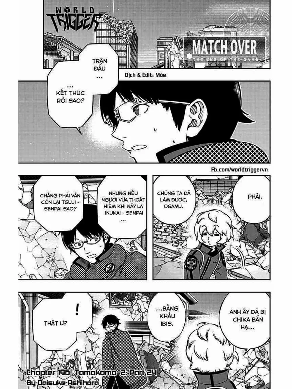 Truyện Tranh Kỷ Nguyên Trigger - World Trigger trang 7