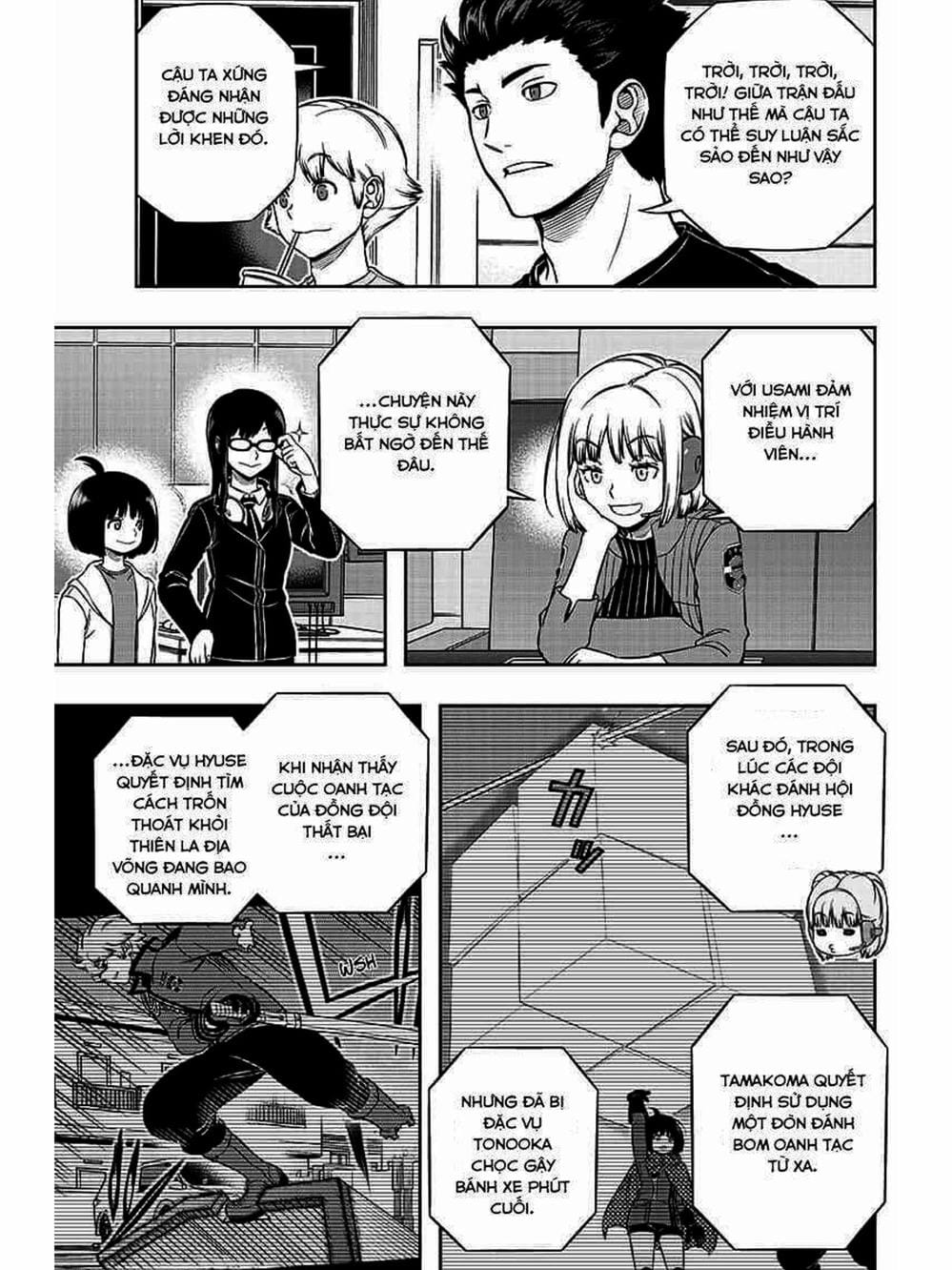 Truyện Tranh Kỷ Nguyên Trigger - World Trigger trang 7