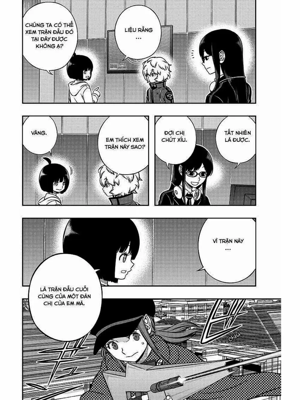 Truyện Tranh Kỷ Nguyên Trigger - World Trigger trang 7