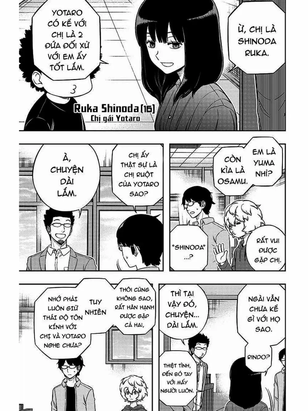 Truyện Tranh Kỷ Nguyên Trigger - World Trigger trang 7