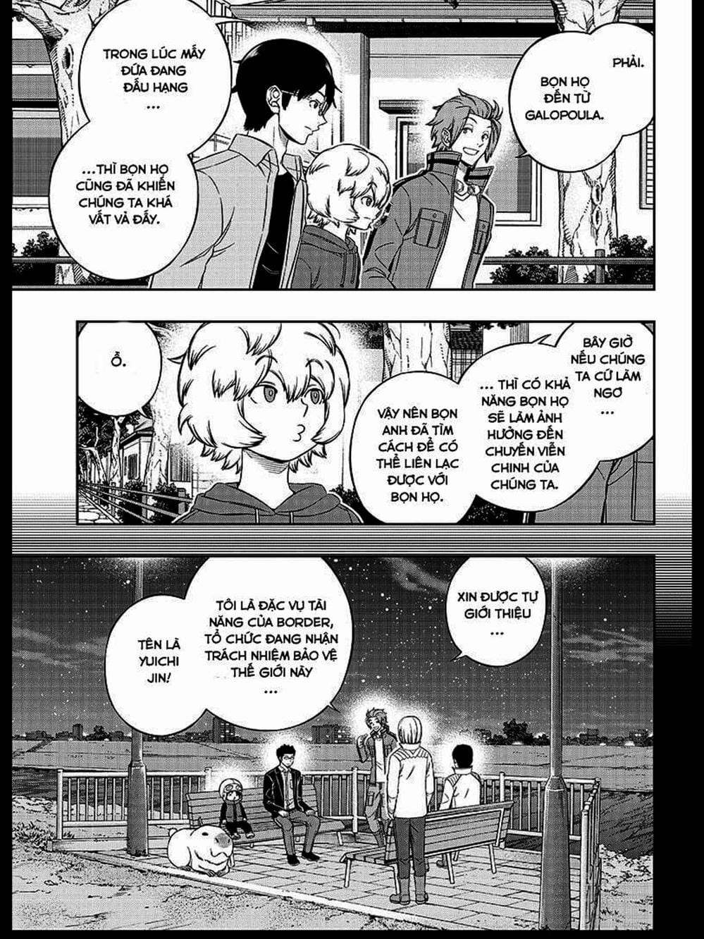 Truyện Tranh Kỷ Nguyên Trigger - World Trigger trang 7