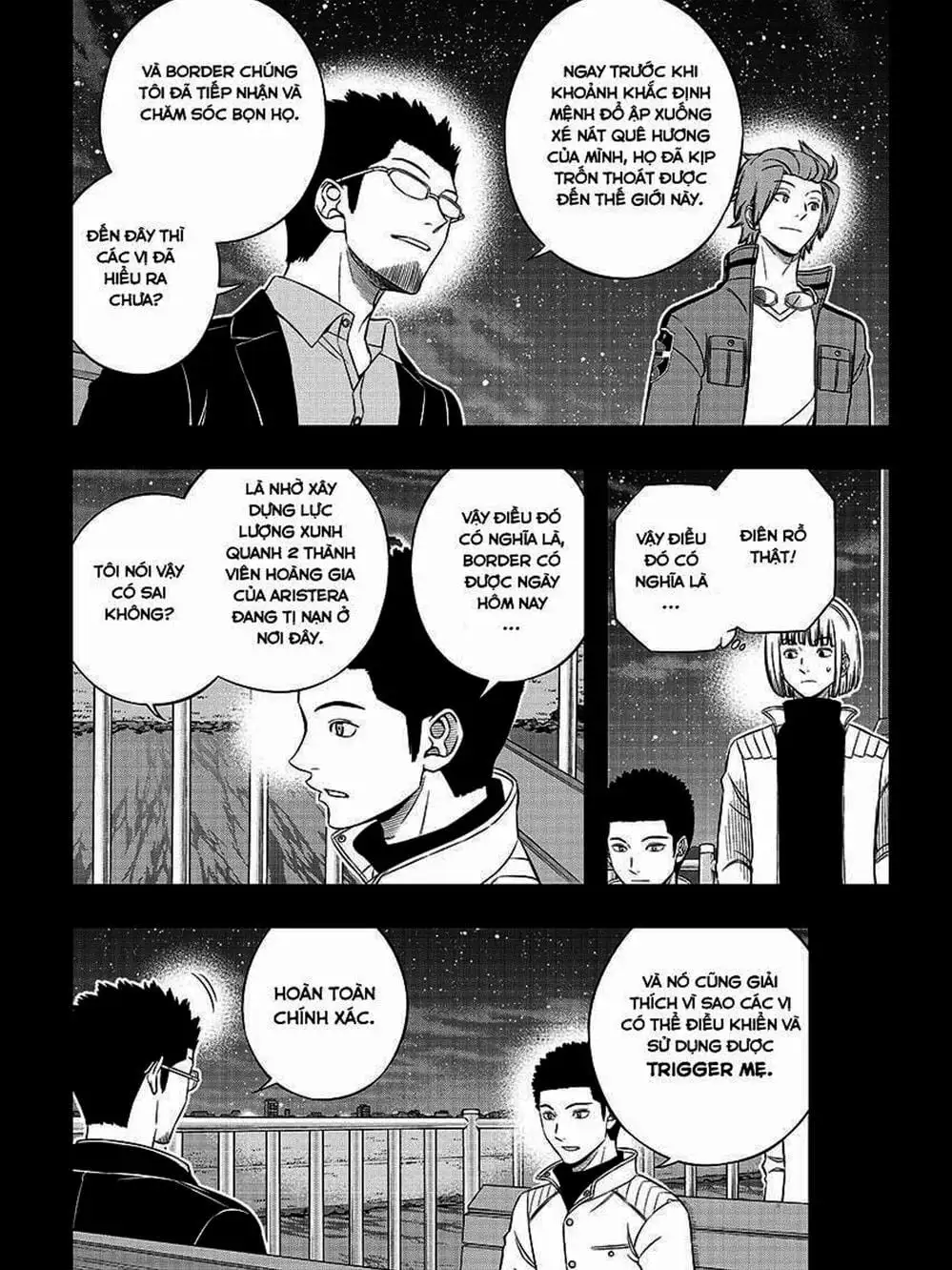Truyện Tranh Kỷ Nguyên Trigger - World Trigger trang 7