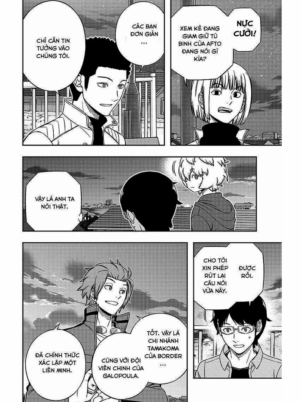 Truyện Tranh Kỷ Nguyên Trigger - World Trigger trang 7