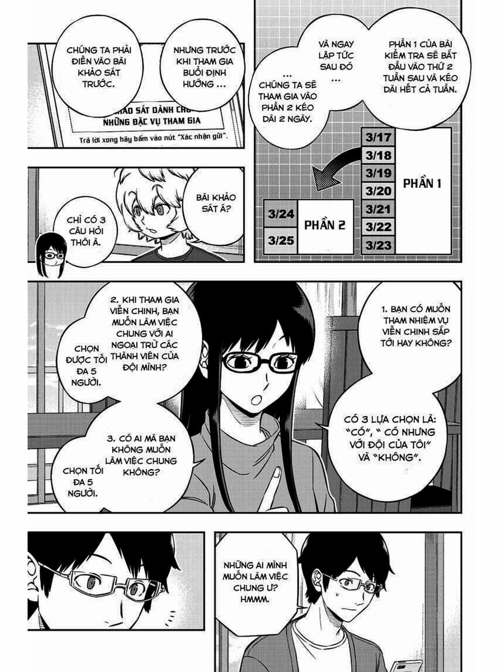 Truyện Tranh Kỷ Nguyên Trigger - World Trigger trang 7