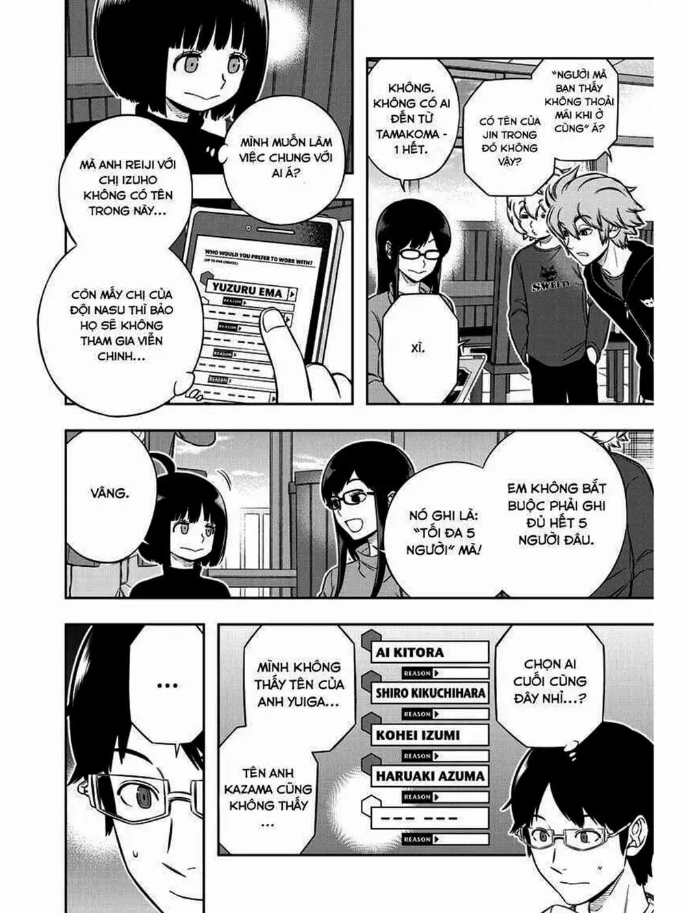 Truyện Tranh Kỷ Nguyên Trigger - World Trigger trang 7