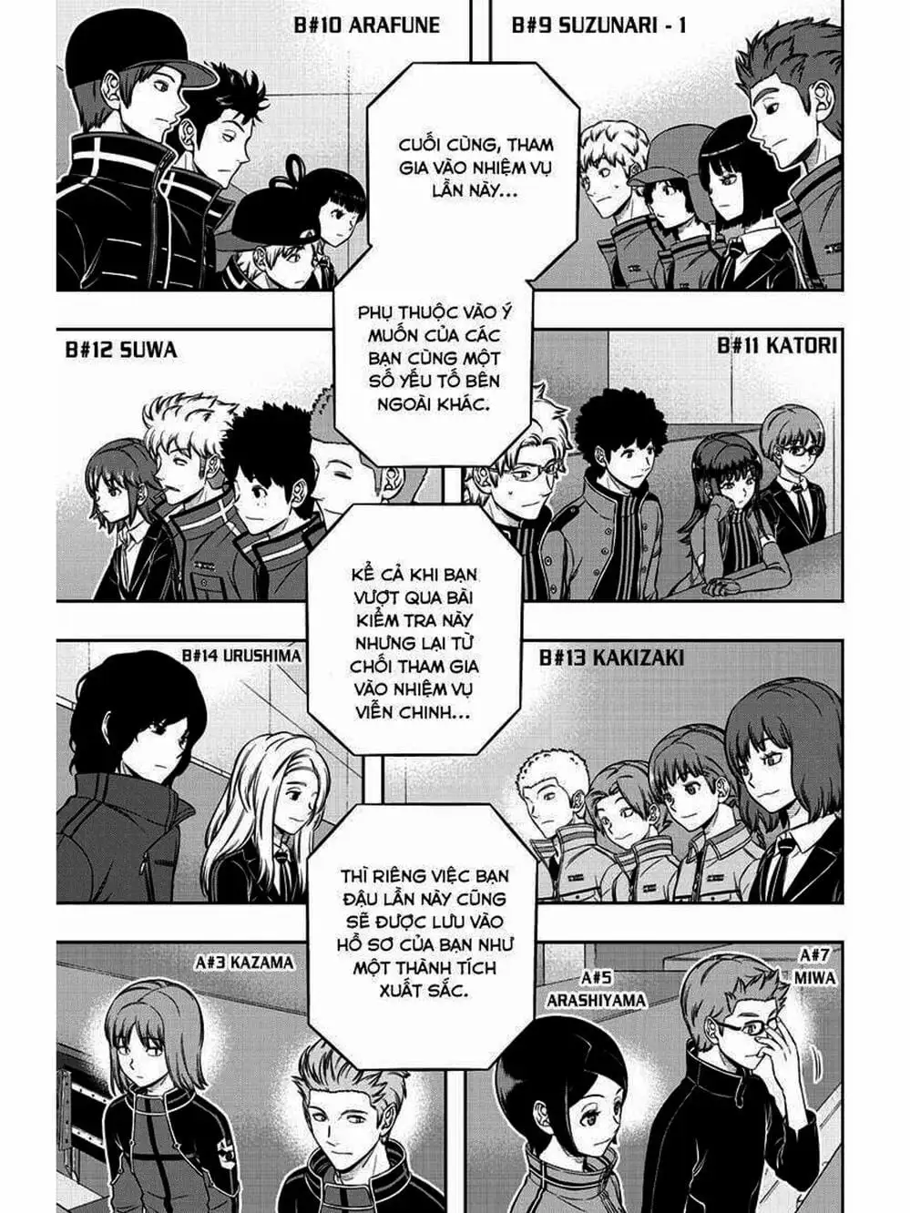 Truyện Tranh Kỷ Nguyên Trigger - World Trigger trang 7