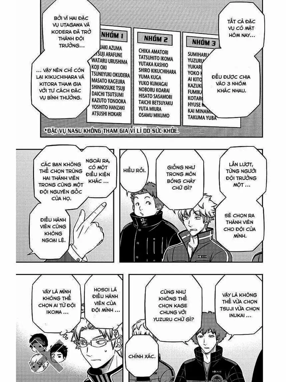 Truyện Tranh Kỷ Nguyên Trigger - World Trigger trang 7