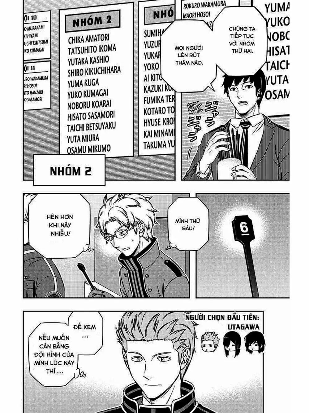 Truyện Tranh Kỷ Nguyên Trigger - World Trigger trang 7