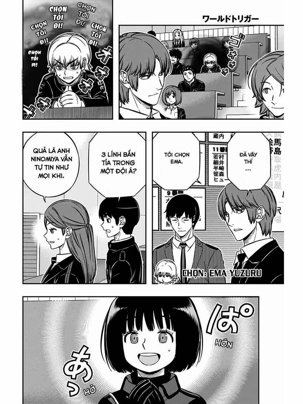 Truyện Tranh Kỷ Nguyên Trigger - World Trigger trang 7