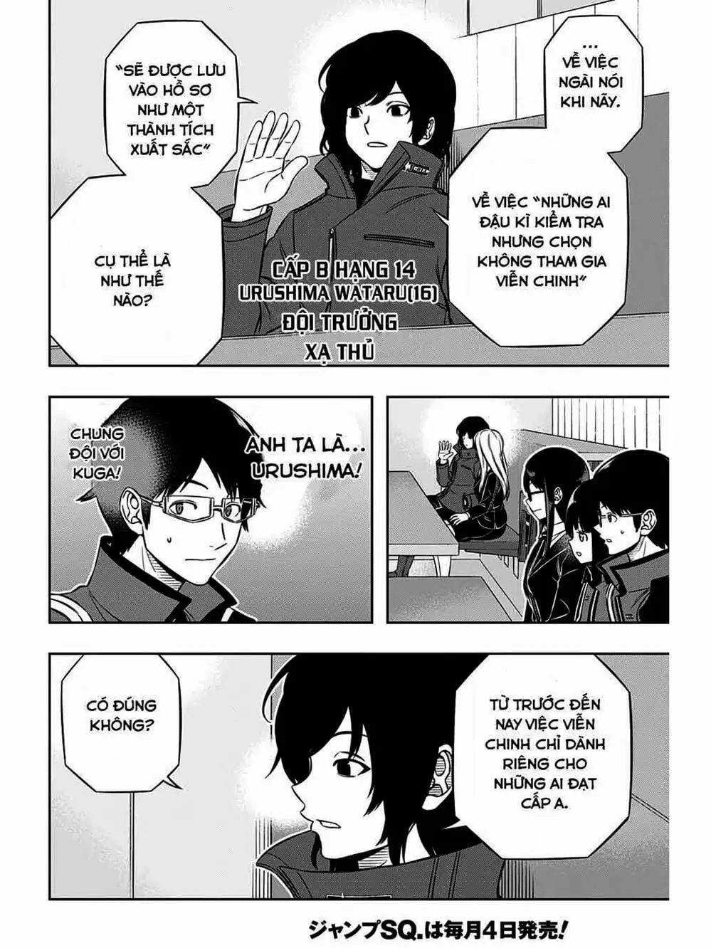 Truyện Tranh Kỷ Nguyên Trigger - World Trigger trang 7