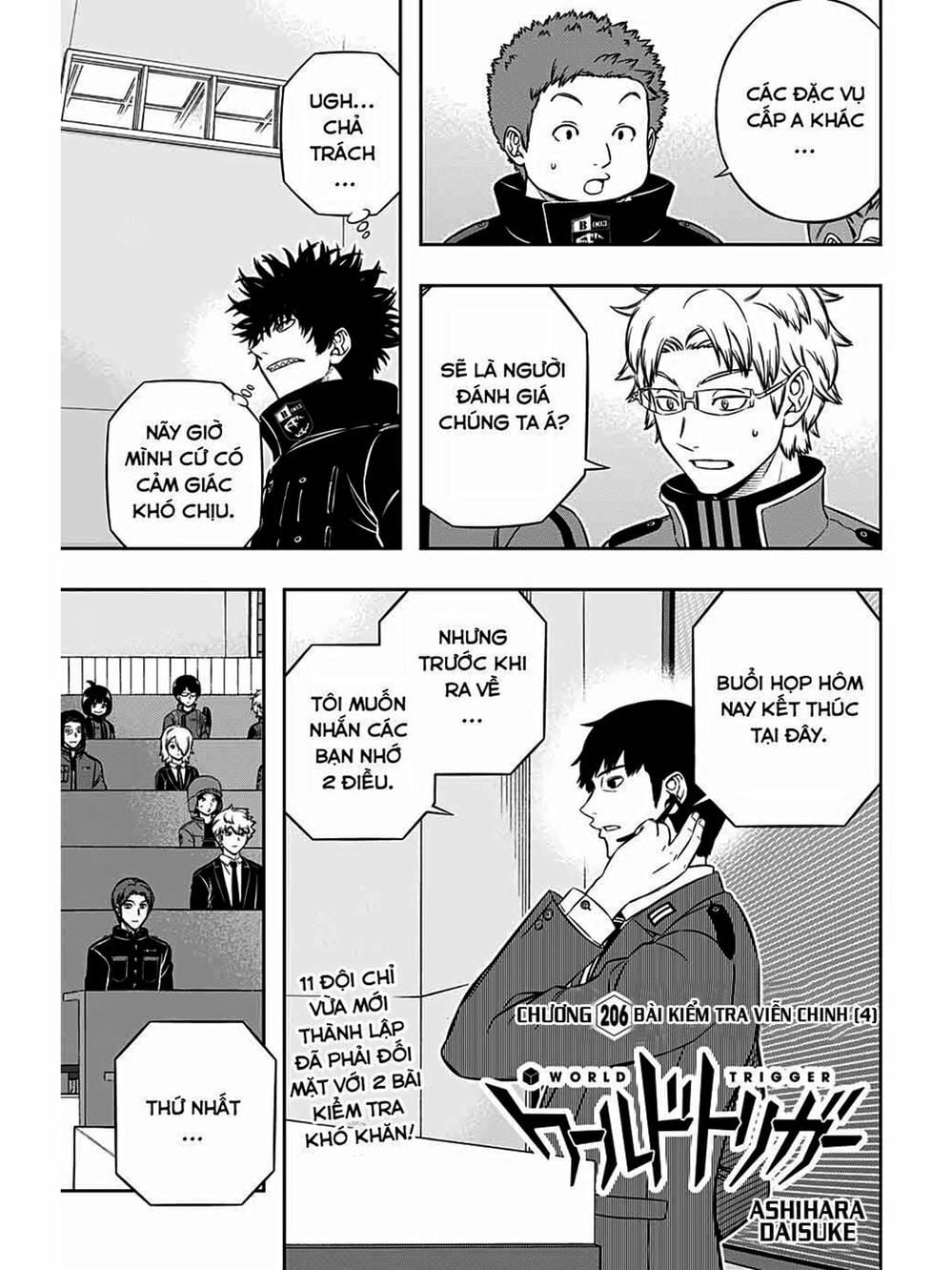 Truyện Tranh Kỷ Nguyên Trigger - World Trigger trang 7