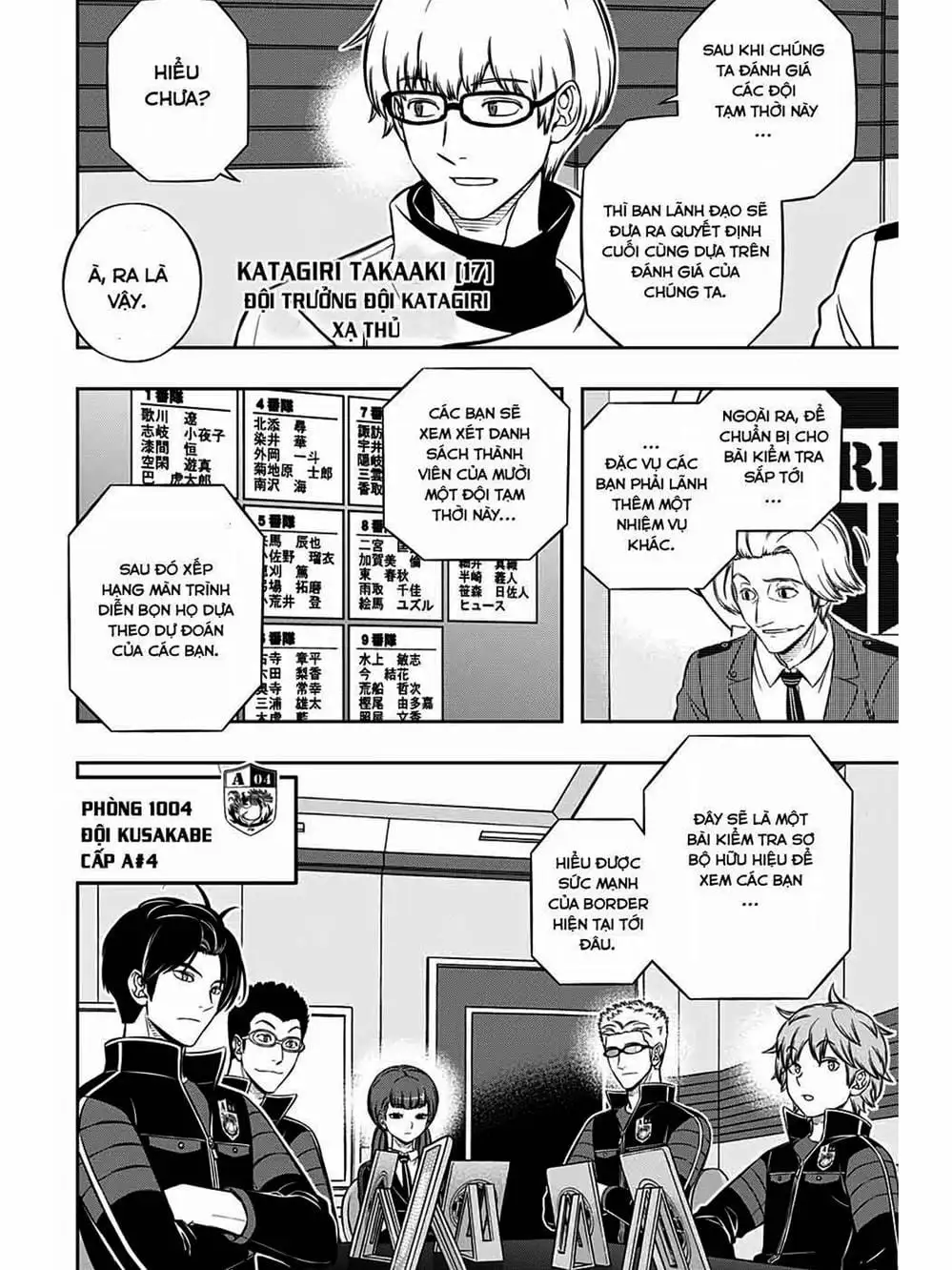 Truyện Tranh Kỷ Nguyên Trigger - World Trigger trang 7