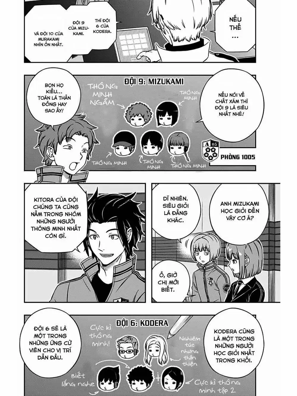 Truyện Tranh Kỷ Nguyên Trigger - World Trigger trang 7