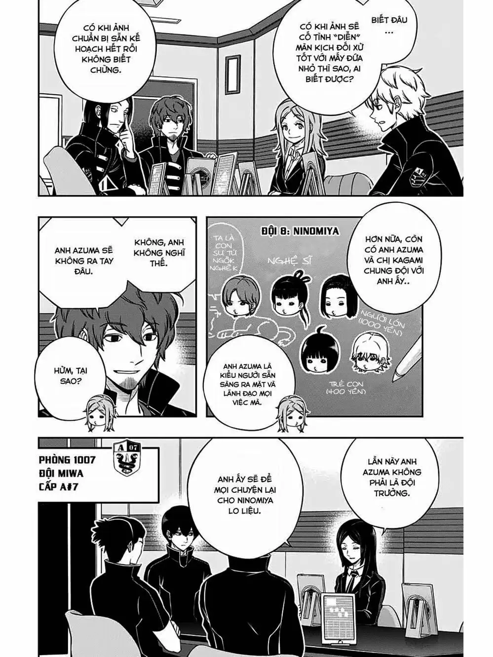 Truyện Tranh Kỷ Nguyên Trigger - World Trigger trang 7