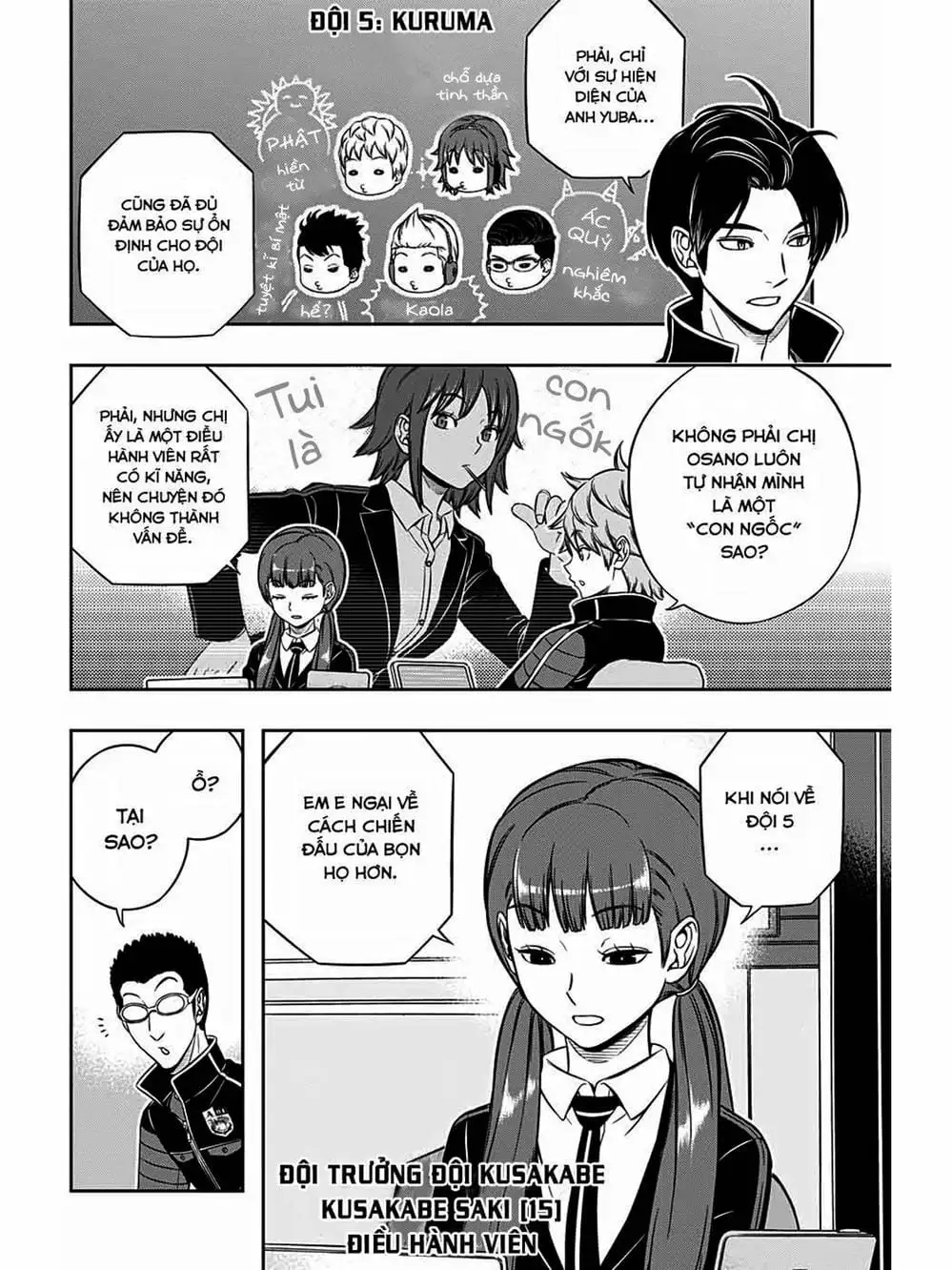 Truyện Tranh Kỷ Nguyên Trigger - World Trigger trang 7