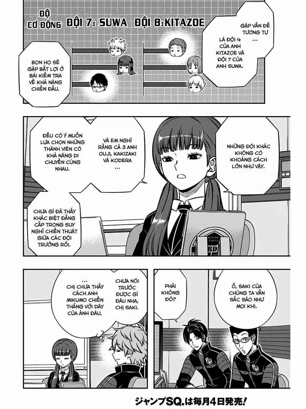 Truyện Tranh Kỷ Nguyên Trigger - World Trigger trang 7