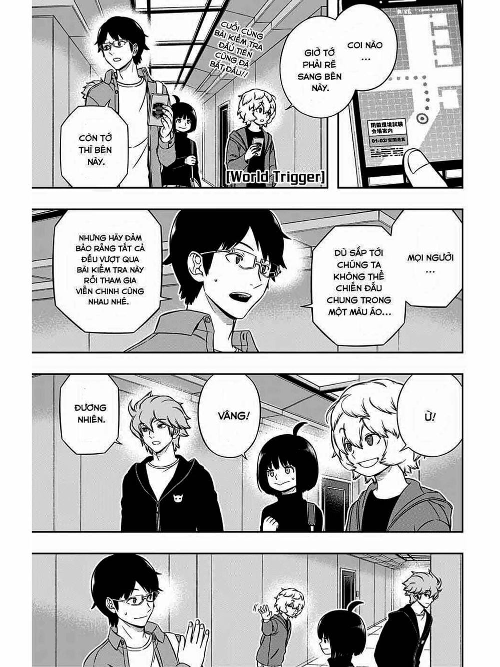 Truyện Tranh Kỷ Nguyên Trigger - World Trigger trang 7