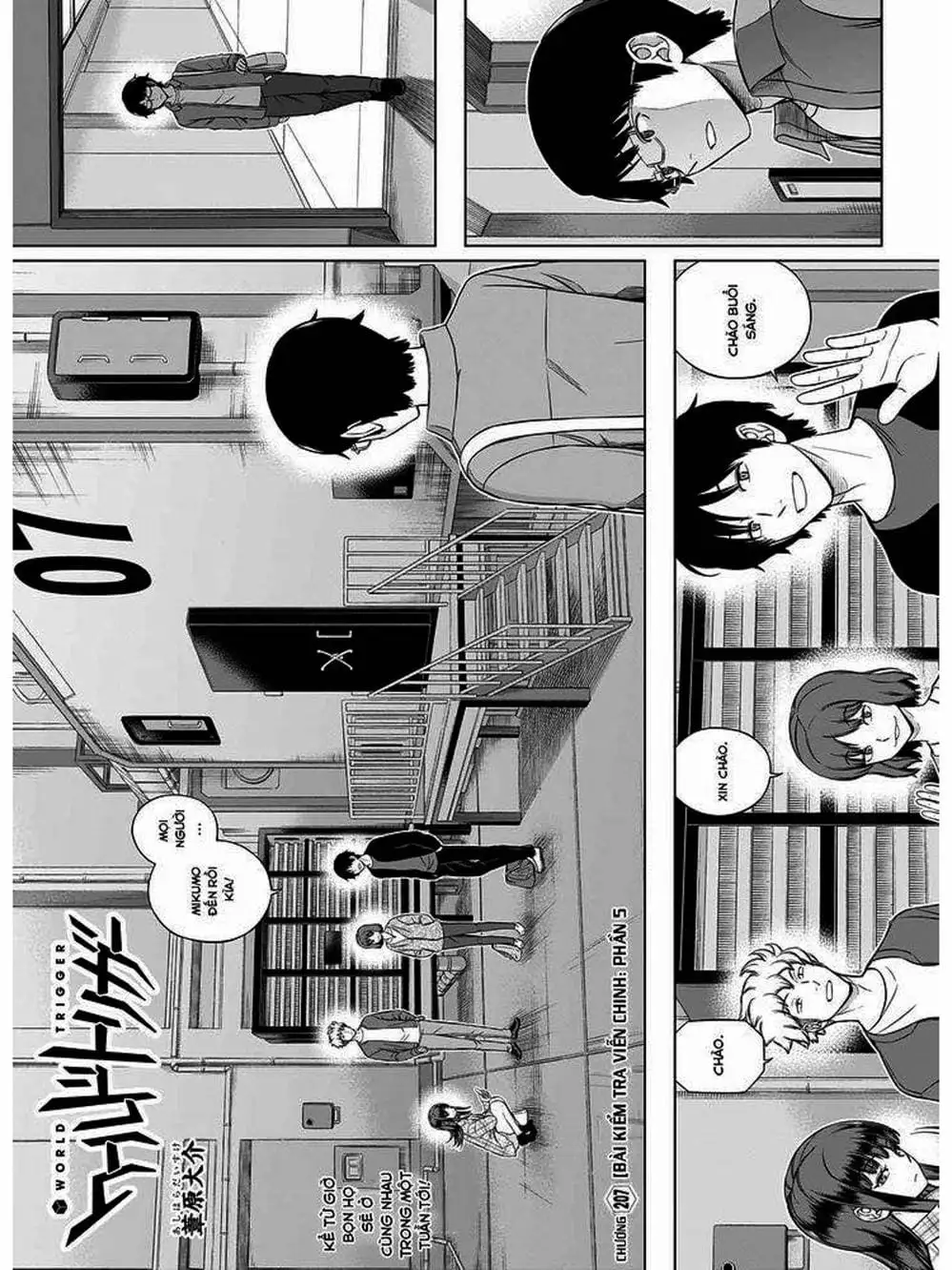 Truyện Tranh Kỷ Nguyên Trigger - World Trigger trang 7