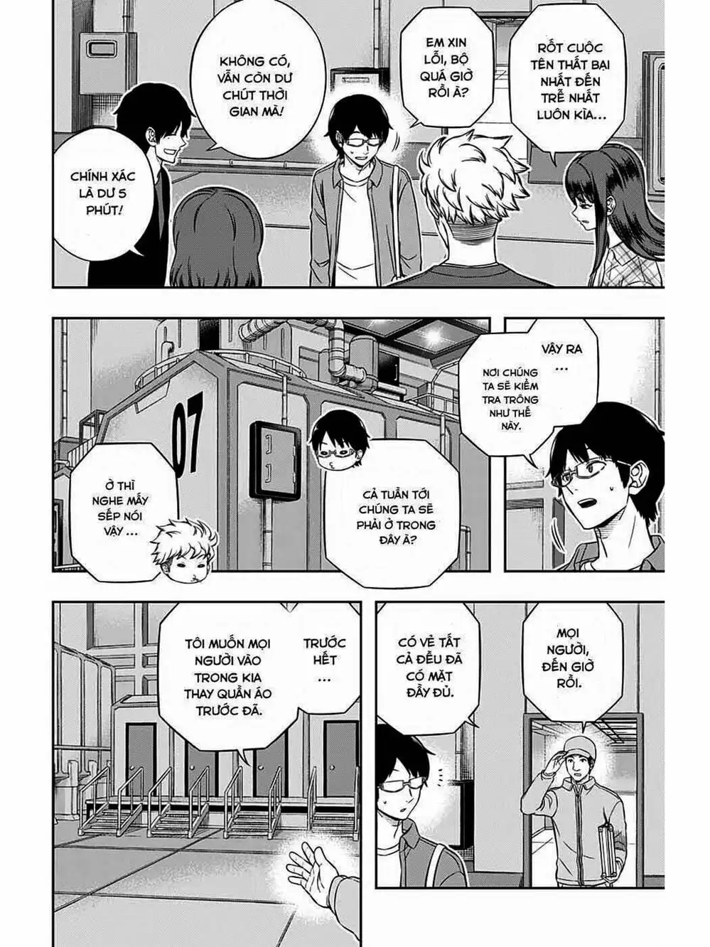 Truyện Tranh Kỷ Nguyên Trigger - World Trigger trang 7