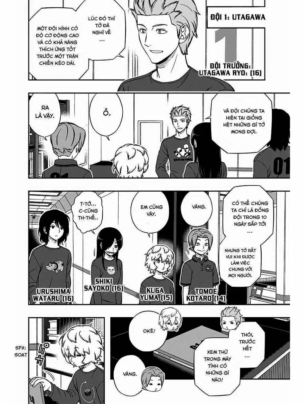 Truyện Tranh Kỷ Nguyên Trigger - World Trigger trang 7